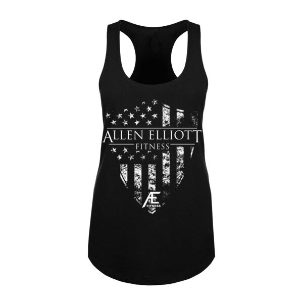 SHIELD FLAG - WOMEN'S FITTED TANK TOP - $AU76KF$ Thumbnail