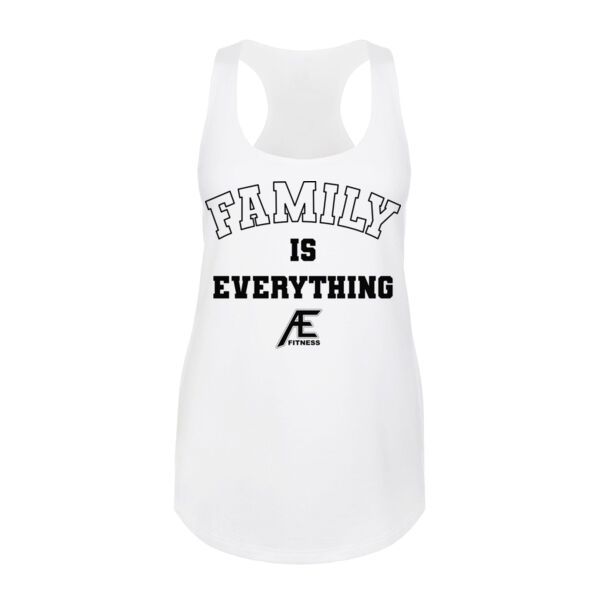 FAMILY IS EVERYTHING - WOMEN'S FITTED TANK TOP - $HWBGPC$ Thumbnail