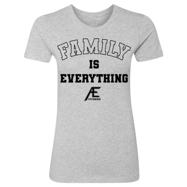 FAMILY IS EVERYTHING - WOMEN'S FITTED T-SHIRT - $HWBGPC$ Thumbnail