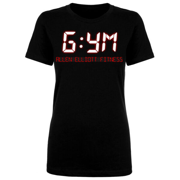 GYM TIME - WOMEN'S FITTED T-SHIRT - $1RPZD5$ Thumbnail