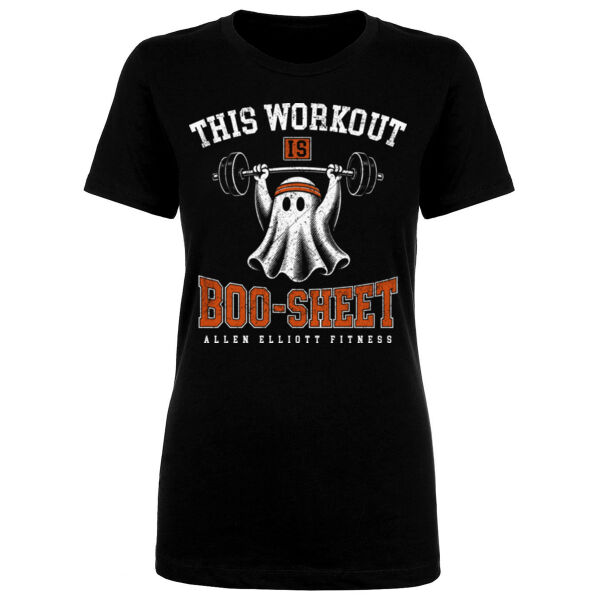 BOO-SHEET - WOMEN'S FITTED T-SHIRT Thumbnail