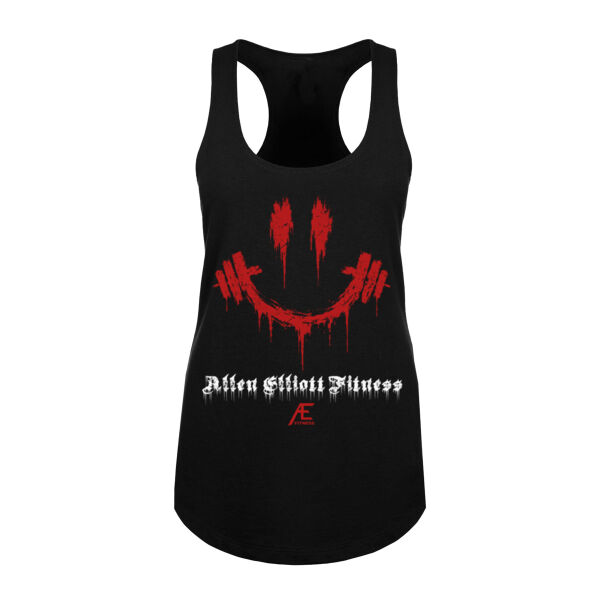 DRIPPY SMILE - WOMEN'S FITTED TANK TOP Thumbnail